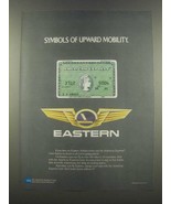 1985 Eastern Airlines &amp; American Express Ad - Symbols of Upward Mobility - £14.78 GBP