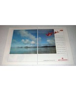 1986 Air Canada Ad - Our Country is So Vast - £14.78 GBP