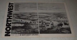 1987 Northwest Airlines Ad - Look to Us - £14.73 GBP