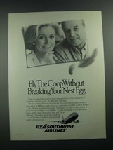1988 Southwest Airlines Ad - Fly The Coop Without Breaking Your Nest Egg - £14.57 GBP