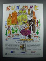 1995 American Airlines Ad - Europe Be A Part Of It - £14.56 GBP