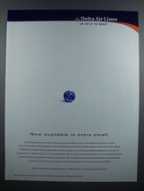 1998 Delta Airlines Ad - Now Available in Extra Small - £14.50 GBP