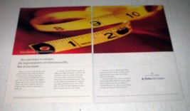 1999 Delta Airlines Ad - Improvements Immeasurable - £14.61 GBP