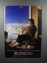 1999 United Airlines, Starbucks Ad - Another Level - $18.49