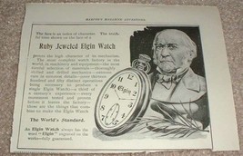 1898 Elgin Watch Ad, The Truthful Time!!! - $18.49