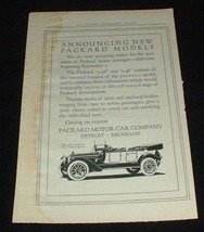 1914 Packard Salon Touring Car 6-psgr Ad!!! - £14.78 GBP