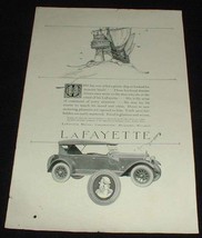 1923 Lafayette Car Ad, Pirate Ship Treasure!! - $18.49