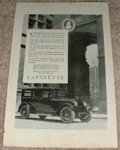 1923 Lafayette Car Ad, Previously Content!! - £14.73 GBP