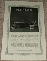1923 Packard Single Six Touring Car Sports Model Ad!! - $18.49