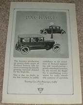 1923 Packard Touring Car 5 passenger Single Six Ad!! - £14.55 GBP