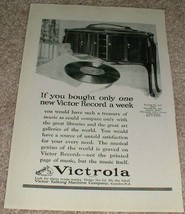 1923 Victor Victrola No.300 Phonograph Ad, NICE!! - £14.50 GBP