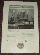 1925 Cadillac V63 Car Ad, Human Desire to Own the Best! - £14.78 GBP