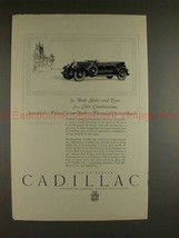 1926 Cadillac Convertible Car Ad - 50 Body Styles!! - $18.49