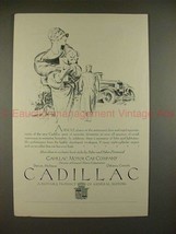 1928 Cadillac Car Ad - A Single Glance at Aristocratic! - $18.49