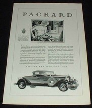 1929 Packard Car Ad, Industrial Craftsman! - £14.48 GBP