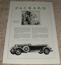 1929 Packard Car Ad, Indians &amp; Pioneers!! - £14.48 GBP