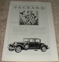 1929 Packard Car Ad, Upper Class Women! - £14.48 GBP