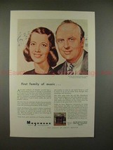 1943 Magnavox Radio Ad w/ Lily Pons, Andre Kostelanetz! - £14.50 GBP