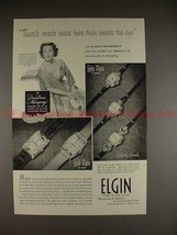 1949 Lord &amp; Lady Elgin Watch Ad w/ Gladys Swarthout!! - £14.54 GBP