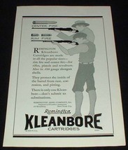 1929 Remington Kleanbore Cartridges Ad - Center Fire! - $18.49