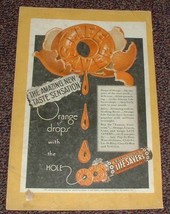 1931 Life Savers Orange Ad, Amazing Taste Sensation! - £14.73 GBP