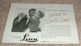 1951 Leica Camera Ad, Make a Grown-up Believe in Santa! - £14.72 GBP