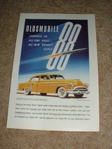 1951 Oldsmobile Rocket 88 Car Ad, All-Time Great NICE!! - £14.76 GBP