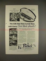1937 Parker Deluxe Major &amp; Maxima Vacumatic Pen Ad!! - £14.48 GBP