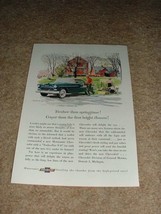 1955 Chevrolet Bel Air Sport Coupe Ad, NICE!! - £14.55 GBP