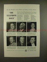 1946 Bell Telephone Ad - Bing Crosby, Nelson Eddy, +++ - $18.49