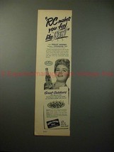 1950 RC Royal Crown Cola Ad w/ Shelly Winters, Feel New - £14.76 GBP