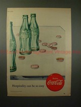 1952 Coke Coca-Cola Ad - Hospitality Can be So Easy!! - $18.49