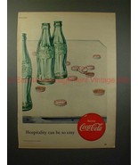 1952 Coke Coca-Cola Ad - Hospitality Can be So Easy!! - £14.55 GBP