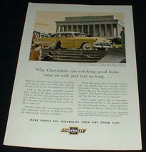 1953 Chevrolet Bel Air 2-Door Sedan Ad, NICE! - £14.55 GBP