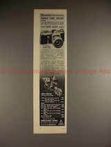 1953 Pentacon Camera Ad - Presenting Prismatic Reflex! - £14.78 GBP