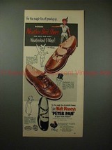 1953 Peters Shoes Ad with Walt Disney&#39;s Peter Pan!! - £14.78 GBP