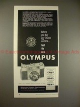 1958 Olympus 35-SII Camera Ad - Before You Buy, Test!! - £13.82 GBP