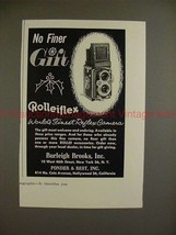 1954 Rollei Rolleiflex Camera Ad - No Finer Gift!! - $18.49