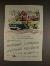 1955 Chevrolet Bel Air Sport Coupe Ad - Springtime! - $18.49