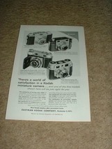 1955 Kodak Pony Bantam Retina Camera Ad!!! - $18.49