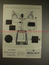 1956 Bolex 8mm Titler Ad - Swiss Precision, NICE!! - £13.81 GBP