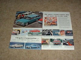 1961 Chrysler, Plymouth, Dodge Dart Wagons 2pg Ad NICE! - £14.48 GBP