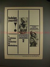 1965 Maidenform Confection Bra Ad - Indulge Yourself!! - £14.78 GBP