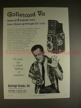 1958 Rollei Rolleicord Va Camera Ad - A Whole Battery! - £14.27 GBP