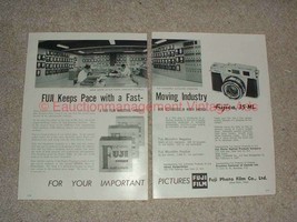 1959 2pg Fuji Fujica 35-ML Camera Ad - Fast Moving!! - $18.49