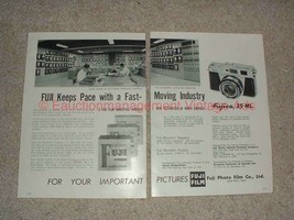 1959 2pg Fuji Fujica 35-ML Camera Ad - Fast Moving!! - £13.99 GBP