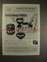 1959 Aires V Camera Ad - Symbol of Quality, NICE!! - £13.89 GBP