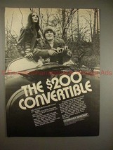 1970 Miranda Sensomat Camera Ad - The $200 Convertible! - $18.49