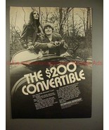 1970 Miranda Sensomat Camera Ad - The $200 Convertible! - £14.78 GBP