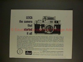 1960 Leica Camera Ad - The Camera That Started it All! - £14.72 GBP